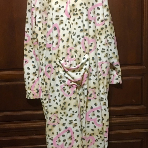 Girls PJ’s Sleeper onesie size 20 JUSTICE 🌸 - Picture 4 of 5